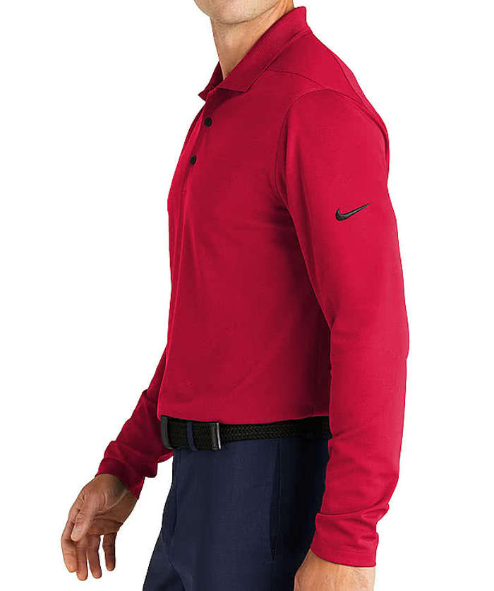 Nike Dri‑FIT Micro Pique Long Sleeve Performance Polo 2.0