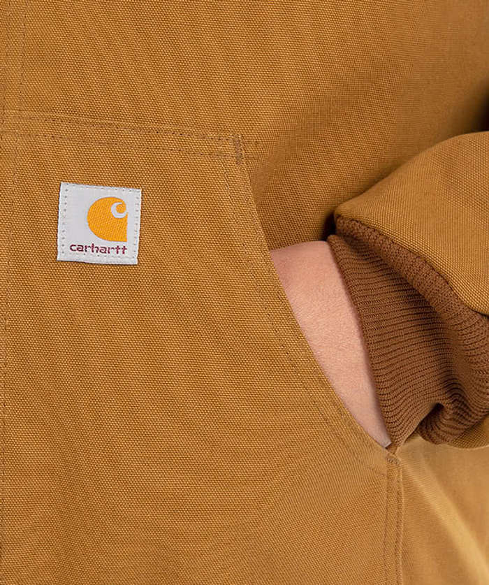 Carhartt Water Repellent Flannel Lined Hooded Jacket