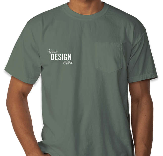 Comfort Colors 100% Cotton Pocket T-shirt