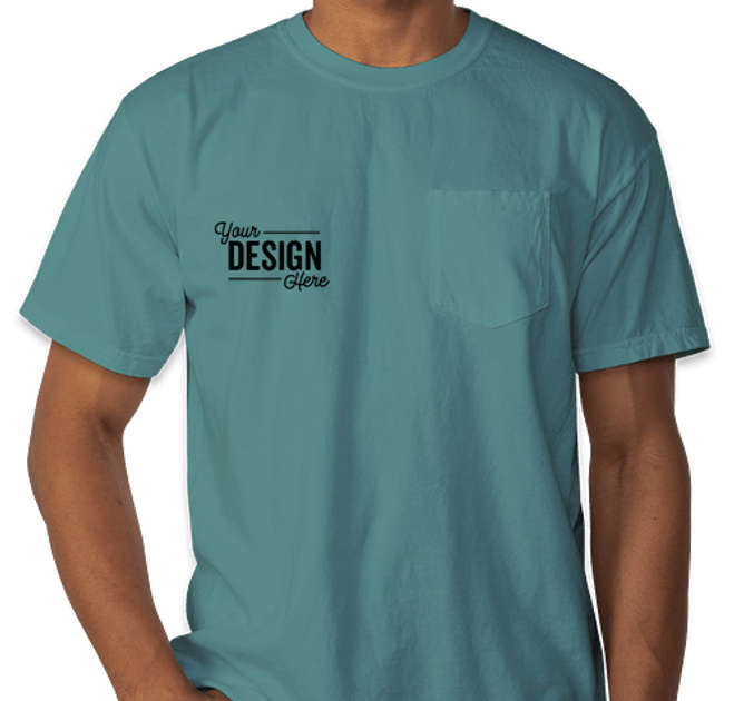 Comfort Colors 100% Cotton Pocket T-shirt