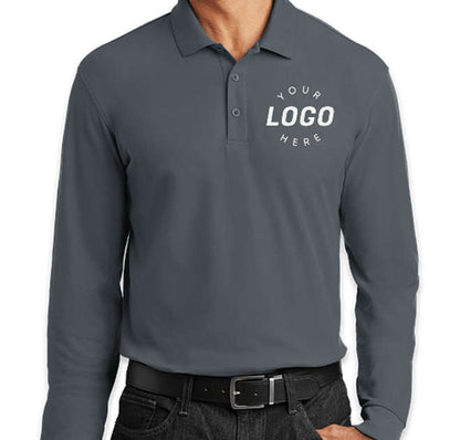 Port Authority Lightweight Classic Pique Long Sleeve Polo