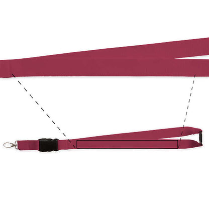 Breakaway Lanyard with Metal Swivel Hook