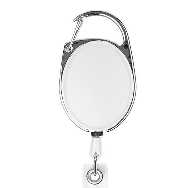 Retractable Badge Holder with Carabiner